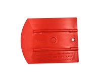 Ракель-выгонка  эргономичный, с  закругленным  краем, красный,  жесткий